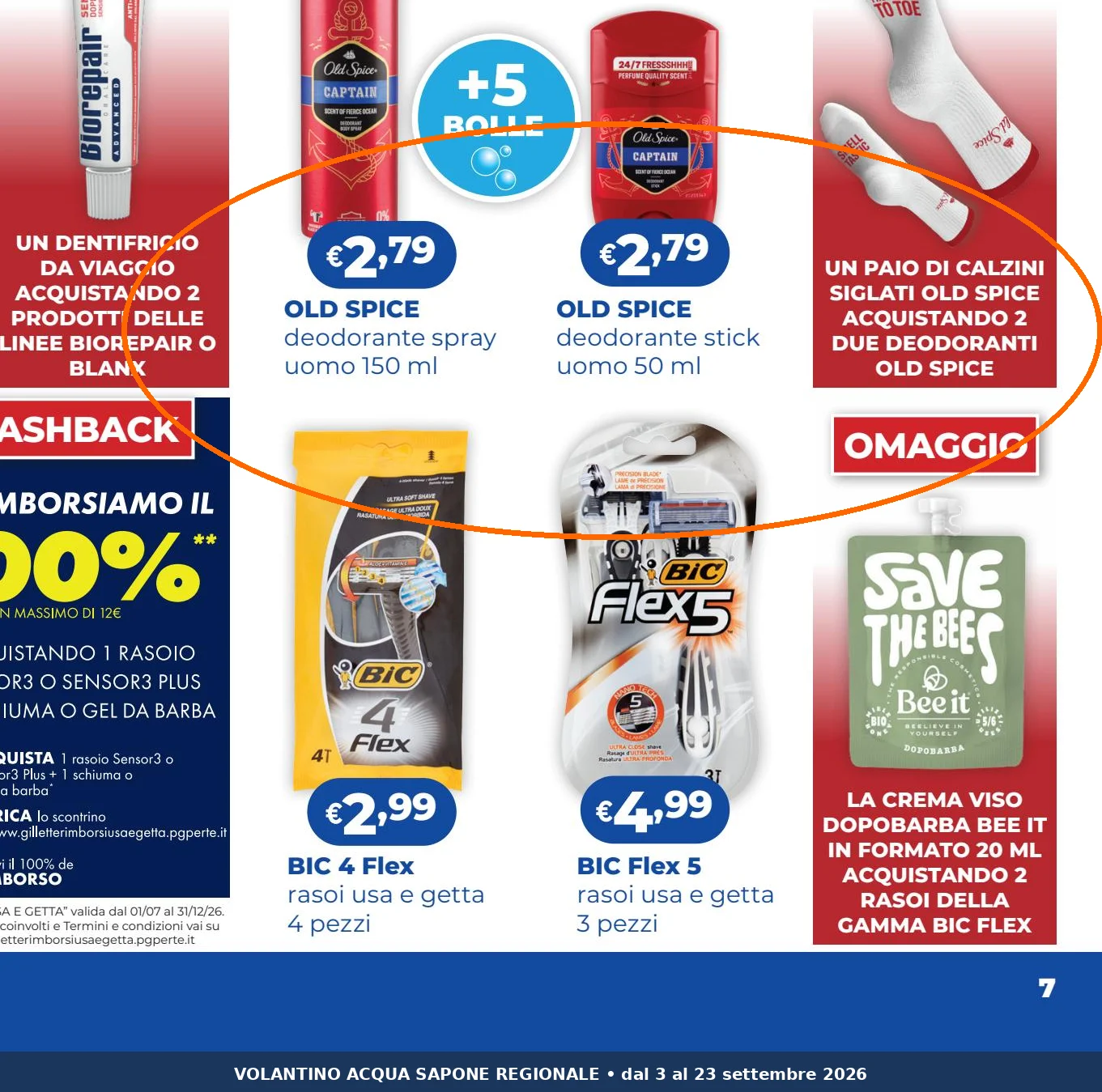 Ritaglio volantino Acqua & Sapone - Offerta Ritaglio pag07 old valida dal 03/09 al 23/09