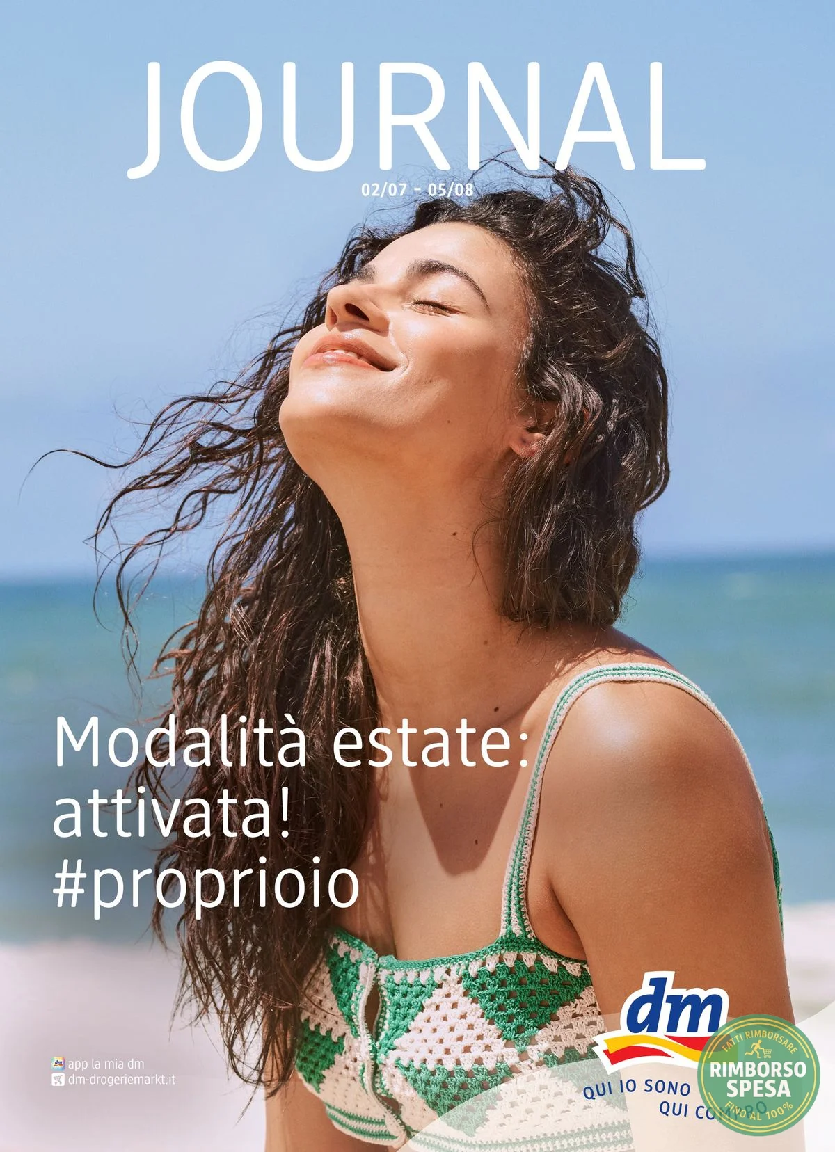Ritaglio volantino DM - Offerta Copertina DM valida dal 02/07 al 05/08