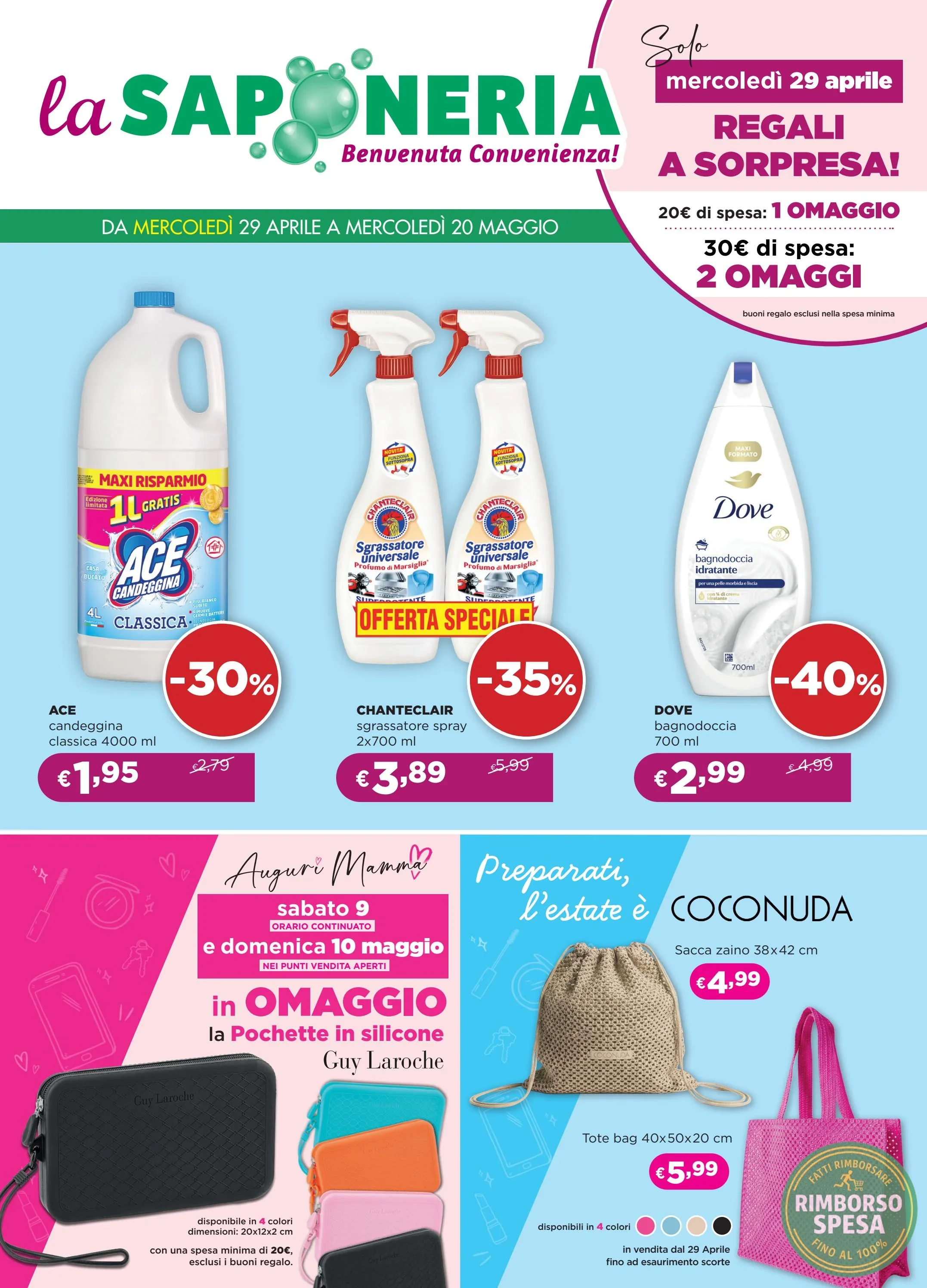 Volantino La Saponeria