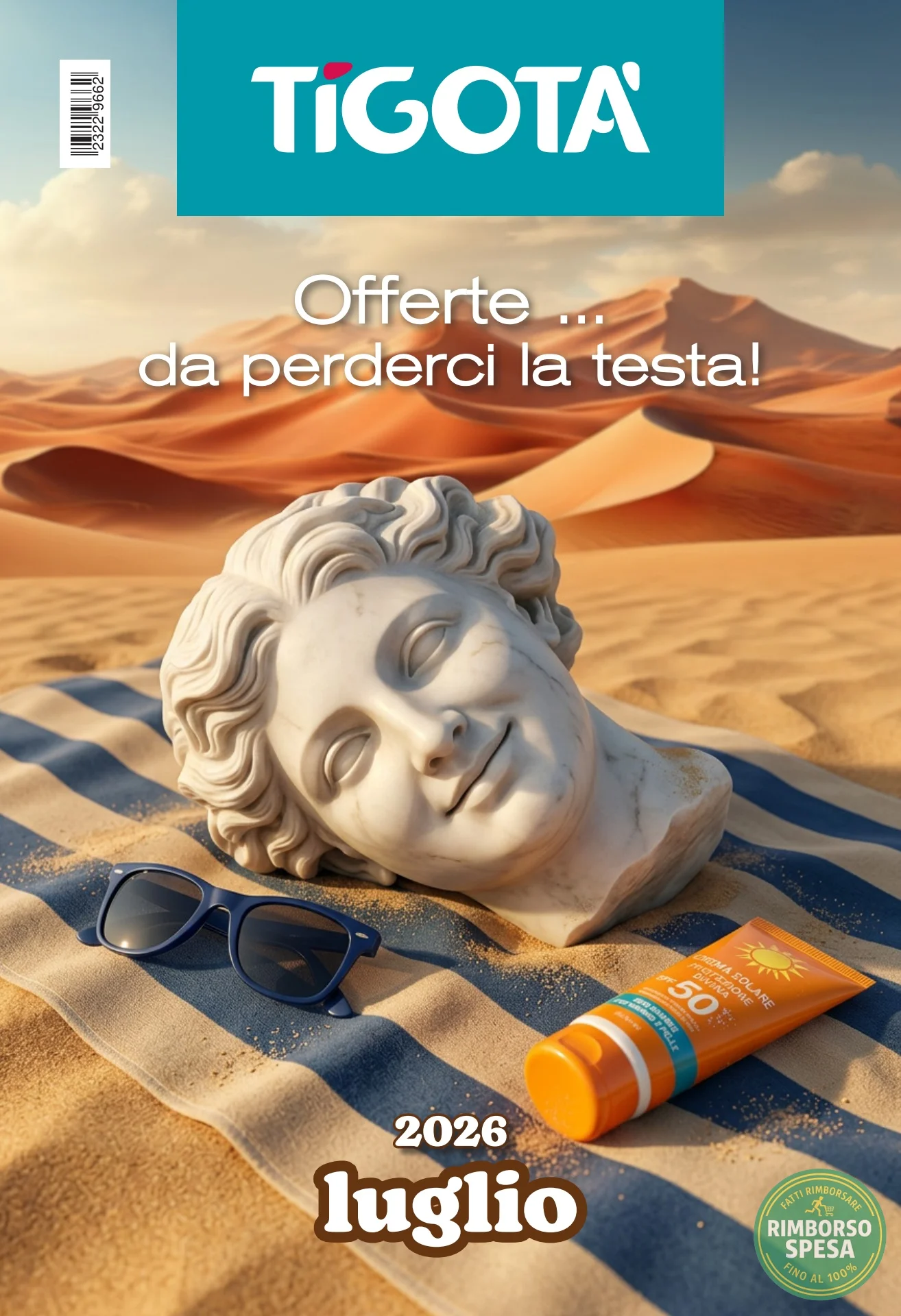 Ritaglio volantino Tigotà - Offerta Copertina Tigotà valida dal 01/07 al 31/07