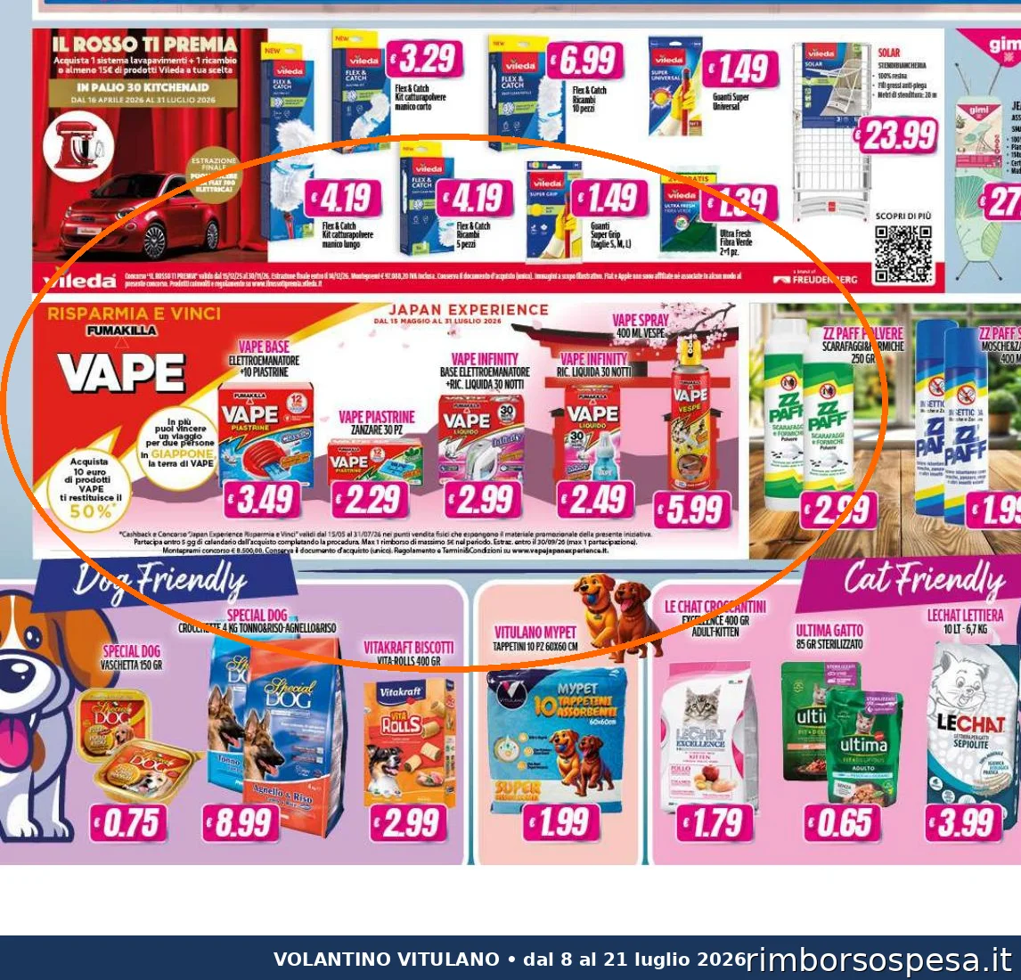 Ritaglio volantino Vitulano - Offerta Vitulano vol 14 vitulano ritaglio pag07 vape valida dal 08/07 al 21/07