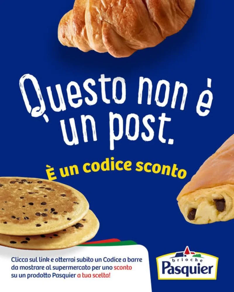 Ottieni un buono sconto Brioche Pasquier da 1€!