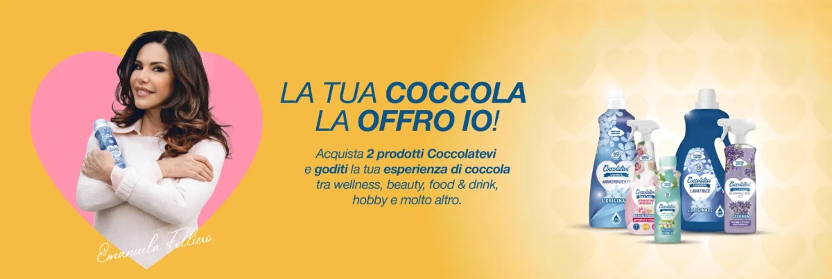 Coccolatevi ti regala un'esperienza a scelta del valore di 30€!