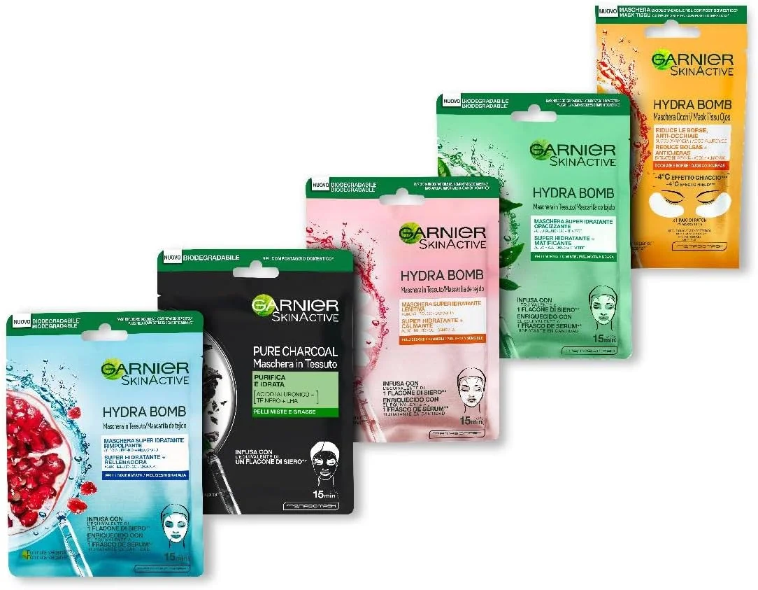 Garnier ti rimborsa fino a 10€ sulle Tissue Mask!