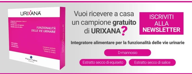 Urixana ti regala un campione omaggio per il benessere delle vie urinarie!