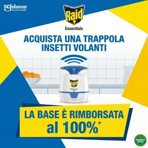 Raid ti Rimborsa la Base della Trappola Insetti Volanti (€9,99 gratis)