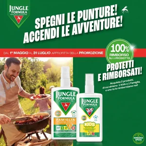 Jungle Formula ti Rimborsa fino a 12,99€: Kids e Family Quasi Gratis