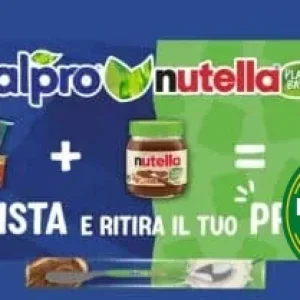Nutella Plant Based e Alpro: Cucchiaino Spalmino Omaggio nei Supermercati