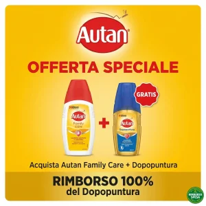 Dopopuntura Autan GRATIS con Family Care: rimborso 100% (fino a €7,05)