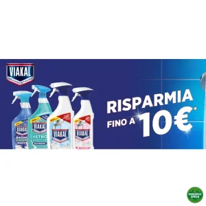Viakal ti Rimborsa fino a 10 euro sui Prodotti Anticalcare