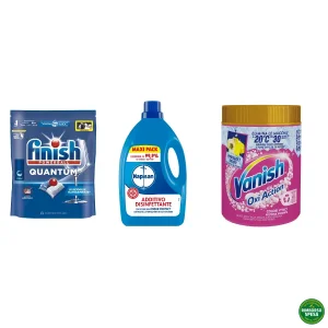 Finish, Napisan e Vanish ti Rimborsano il 50%