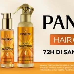 Pantene ti Rimborsa Hair Glowtox al 100% (fino a 12 euro)